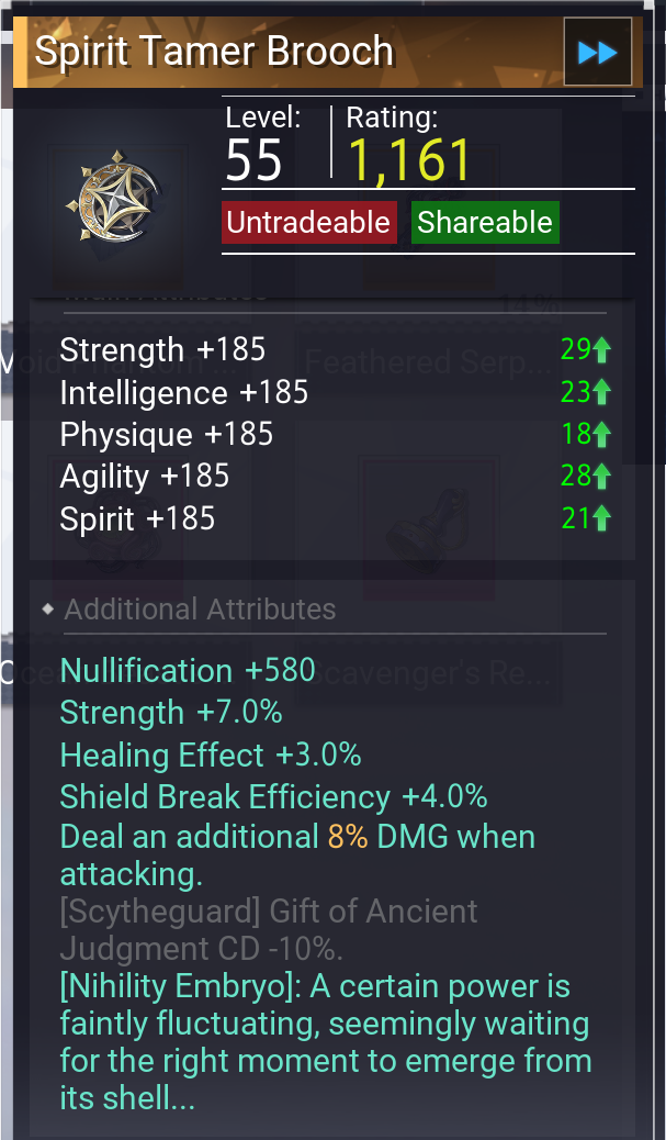 spirit tamer talisman