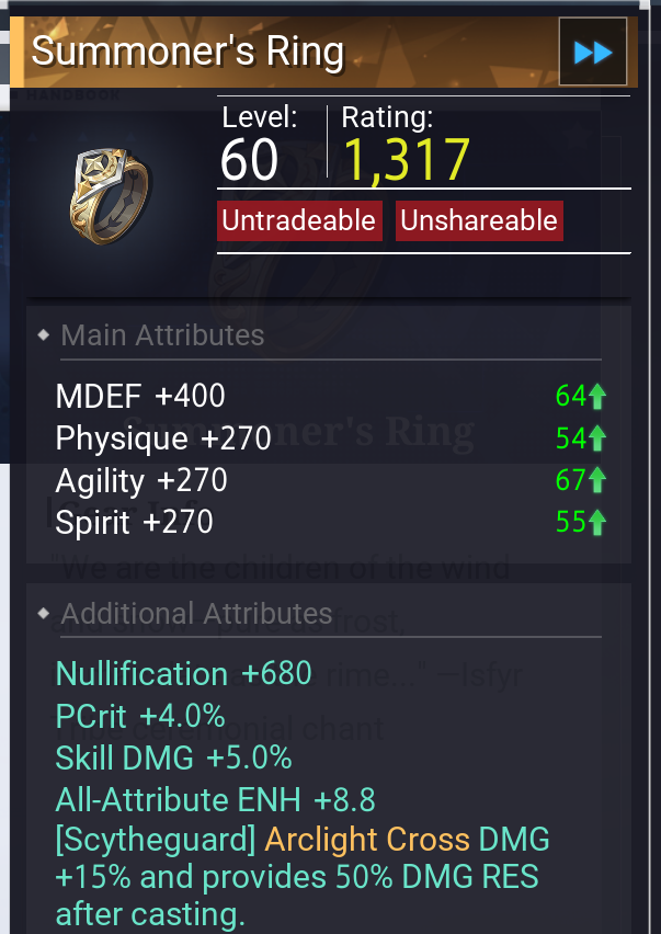 summoner ring